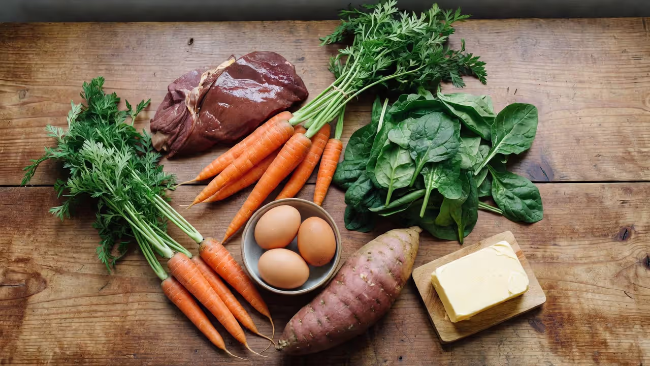 Продукты с высоким содержанием витамина А